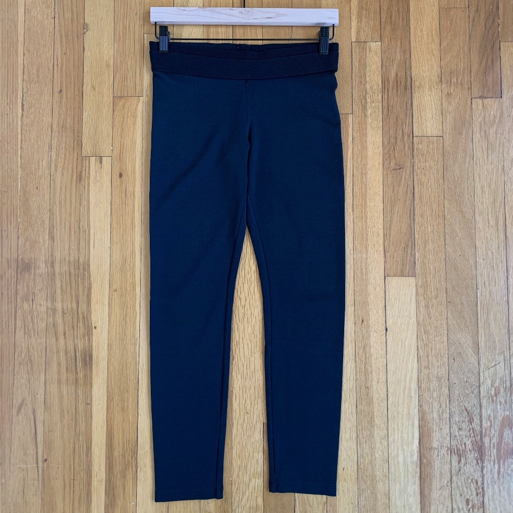 BCBGMaxAzria Mason High Waist Knit Legging in Black Size Small